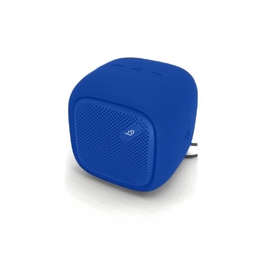 tragbarer Bluetooth-Lautsprecher, Micro-USB-Ladegerät Blauer